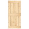 vidaXL Door NARVIK 37.4"x82.7" Solid Wood Pine