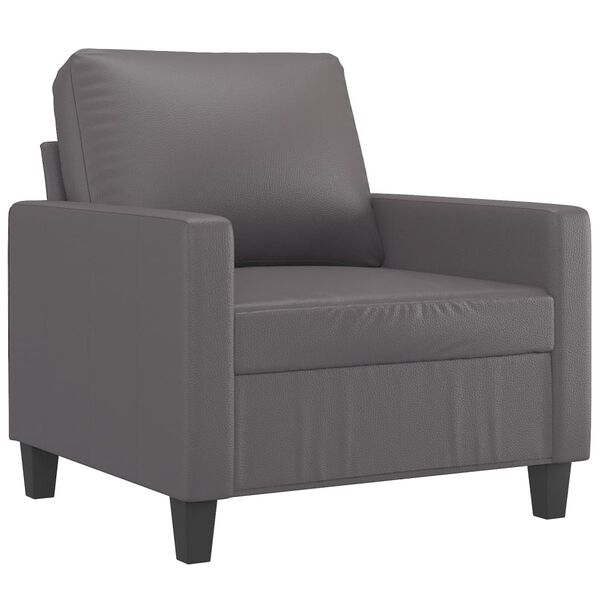vidaXL Sofa Set Gray