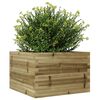 vidaXL Garden Planter Brown Pressure treated pinewood