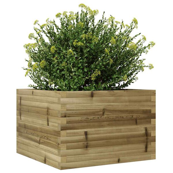 vidaXL Garden Planter Brown Pressure treated pinewood