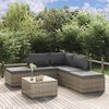 vidaXL Garden Lounge Set Grey