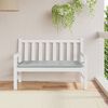 vidaXL Garden Bench Cushion Melange light grey Fabric (100% polyester)