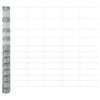 vidaXL Field Fence Silver 4.6 x 82.0 ft Galvanized steel