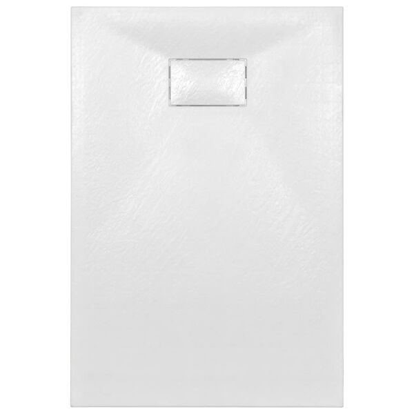 vidaXL Shower Base Tray SMC White 47.2"x27.6"