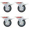 vidaXL 16 pcs Swivel Casters 2.95 " (4x143443)