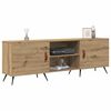 vidaXL TV Cabinet Artisan oak 59.06 x 11.81 x 19.69 in Engineered wood