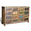 vidaXL Cabinet Multicolor Reclaimed solid wood Large Cabinet