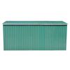 vidaXL Garden Shed Green Galvanized steel Large Sliding Components