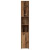 vidaXL Bathroom Cabinet Old wood Engineered Wood 72.2 x 11.8 x 11.8 in