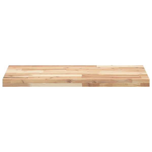 vidaXL Table Top 31.5x15.7x1.6" Rectangular Solid Wood Acacia