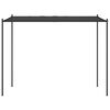 vidaXL Gazebo Anthracite Polyester 10x10 ft Water-resistant materials