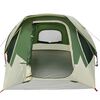 vidaXL Camping Tent Cabin 4-Person Green Waterproof