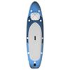 vidaXL Inflatable Stand Up Paddle Board Set Sea Blue 129.9x29.9x3.9"