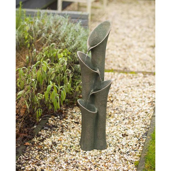 Ubbink Garden Fountain Green Polyresin Medium Decorative Inlays