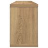 vidaXL Wall Cube Shelf Set of 2 Artisan oak Engineered wood Medium