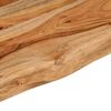 vidaXL Table Top Natural Solid acacia wood 47.2 x 15.7 in Durable