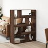 vidaXL Room Divider Brown Oak Engineered Wood Room Divider Rectangular