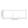 vidaXL Clear Tarpaulin with Eyelets 3.3x9.8' Polyethylene