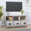 vidaXL TV Cabinet Concrete Grey Engineered Wood