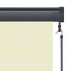 vidaXL Roller Shade Cream Polyester, Aluminum, Steel 63.0 x 98.4 in