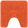 vidaXL Anti-slip Bath Mat Set 3 pcs Orange 19.7" x 19.7" PP