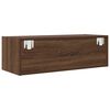vidaXL TV Cabinet Brown Oak Engineered Wood Medium TV Cabinet
