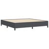 vidaXL Bed Frame Dark gray 78.7“ x 78.7” Corduroy fabric