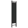 vidaXL 6-Panel Room Divider Black 94.5"x78.7" Fabric