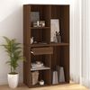vidaXL Cosmetic Cabinet Brown Oak Engineered Wood 31.5 x 15.7 x 29.5 in