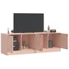 vidaXL TV Cabinet Set of 2 Pink Cold-rolled steel Medium TV Cabinet