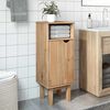 vidaXL Bathroom Cabinet Honey