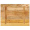 vidaXL Table Top Natural wood Solid rough mango wood 35.4 x 19.7 in