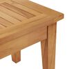 vidaXL Garden Bench 2 pcs Brown Solid Teak wood