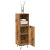 vidaXL Bathroom Cabinet Old wood Engineered wood, iron Tall