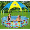 Bestway Swimming Pool Multicolor Steel Medium Foldable Swimming Pool