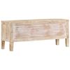vidaXL TV Stand 43.3"x13.8"x18.1" Solid Wood Mango