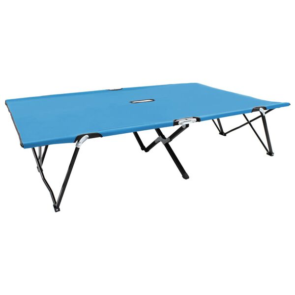 vidaXL Sun Lounger Blue