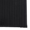 vidaXL Rug Black Bamboo, Polypropylene Large Water-resistant materials