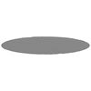 vidaXL Pool Ground Cloth Light Gray &Oslash;96.1" Polyester Geotextile
