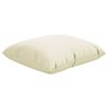 vidaXL Sofa Cushion Set of 4 Cream 100% polyester 19.7x19.7 in