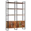 vidaXL Bookcase Reclaimed wood tones