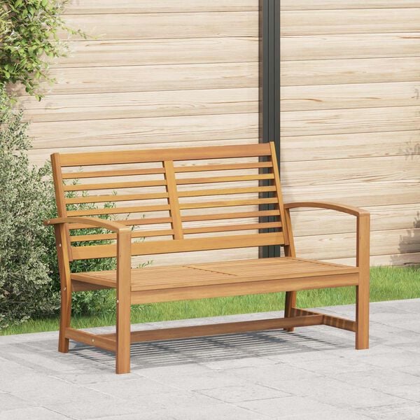 vidaXL Bench Brown 43.31 x 25.59 x 30.12 in Solid Teak Wood