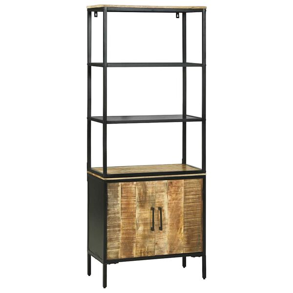 vidaXL Highboard Brown 70 x 35 x 180 cm Solid Mango wood