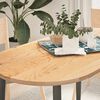 vidaXL Table Top Oak Solid Oak Wood Medium Durable Coffee Table Top