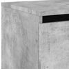 vidaXL Wall-mounted Bedside Cabinet Set of 2 Concrete Grey Engineered Wood