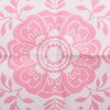 vidaXL Outdoor Carpet Pink Polypropylene 74.8 x 114.2 in Pattern