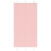 vidaXL Pleated Blind Pink 100% Polyester 41.3 x 78.7 in