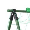 vidaXL Garden Trellis Green Steel with PE coating Large