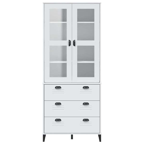vidaXL Highboard White