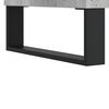 vidaXL Coffee Table Concrete Grey Engineered Wood, Metal